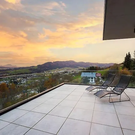 Luxus Mit Panoramablick Apartment Mondsee